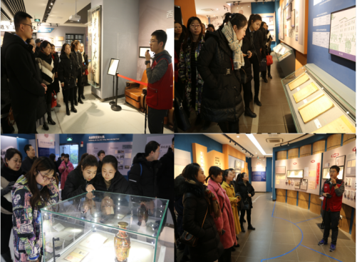 陕西艺术职业学院青年教师代表到西交大西迁博物馆参观学习