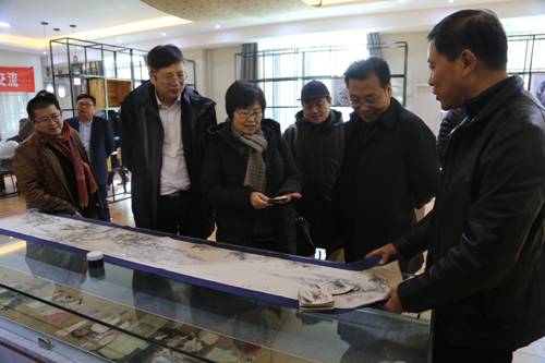 参观学院美术系大师工作室