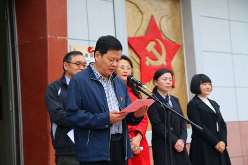 华州区人民政府副区长任武志致辞